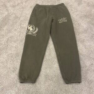 Cherry Los Angeles Rodeo Athletic Sweatpants joggers green size medium like new